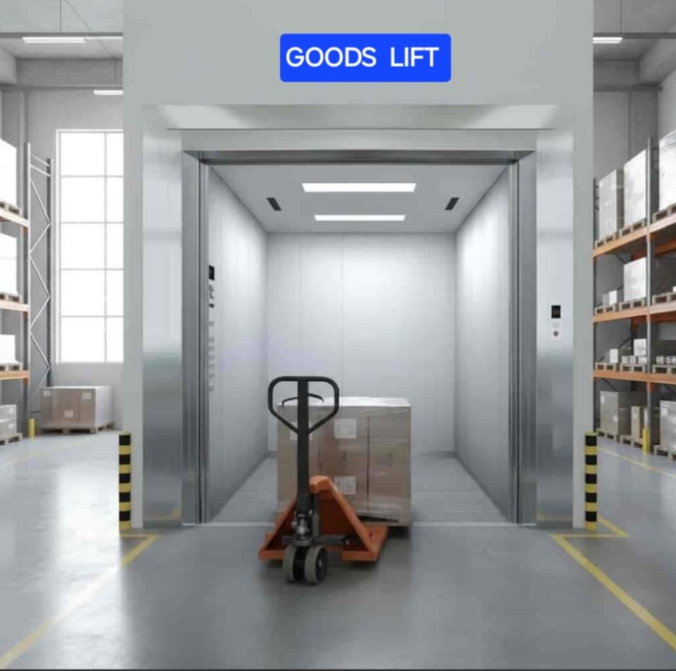 Goods / Commercial Elevators by Ambara Elevators in Bengaluru